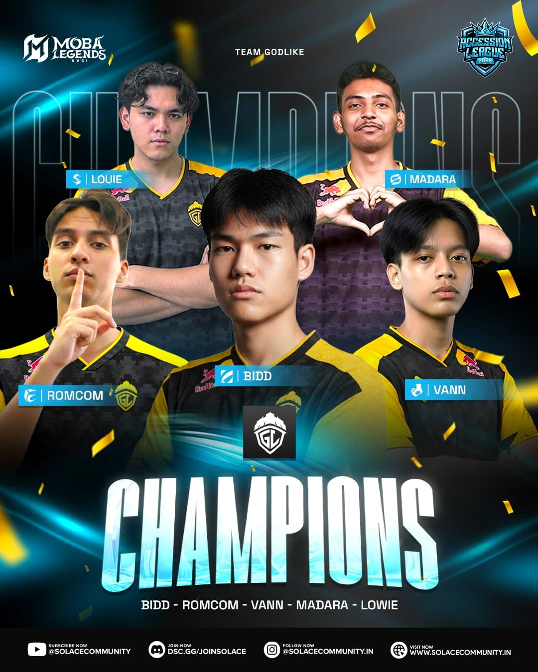 Godlike Esports — Champion